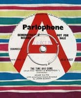 ADAM FAITH The Time Has Come Vinyl Record 7 Inch Parlophone 1961 Demo